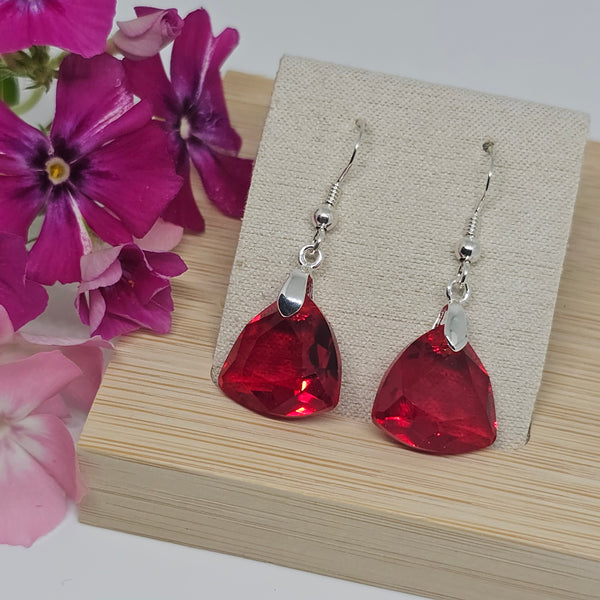 Crystal Trilliant Cut Earrings