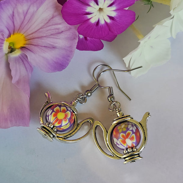 Teapot/Kettle Earring Fancy