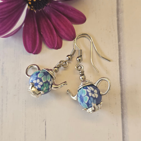 Quaint Teapot Earrings