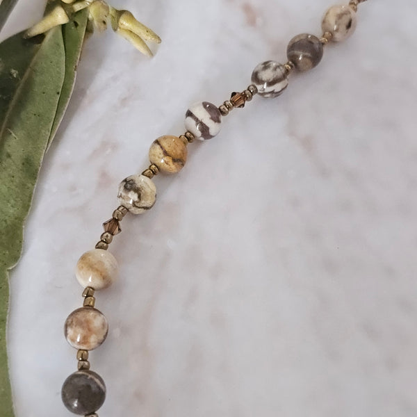 Natural Australian Agate Necklace 