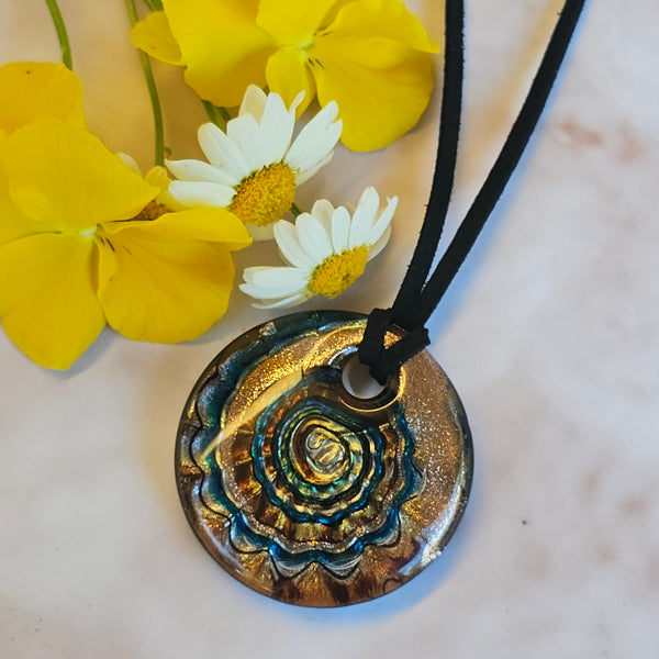 Glass Swirl Pendant