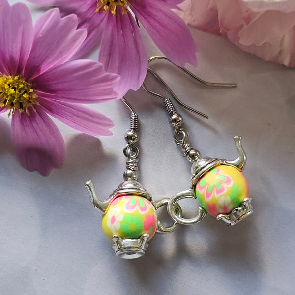 Quaint Teapot Earrings
