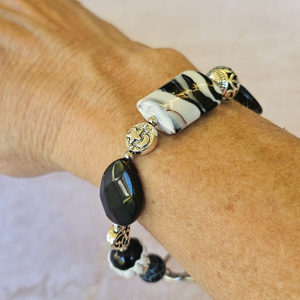 Black Bracelet - 21.5cm