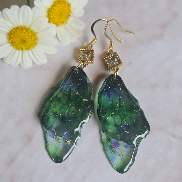 Butterfly Wing Dangle Earrings