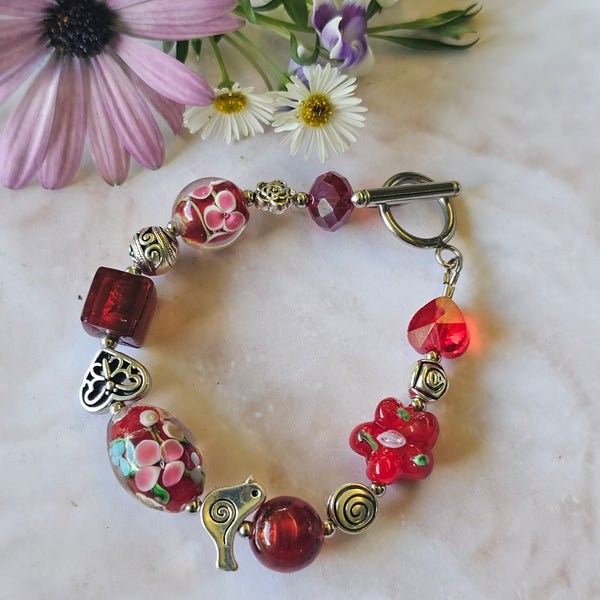 Red Bracelet 19cm