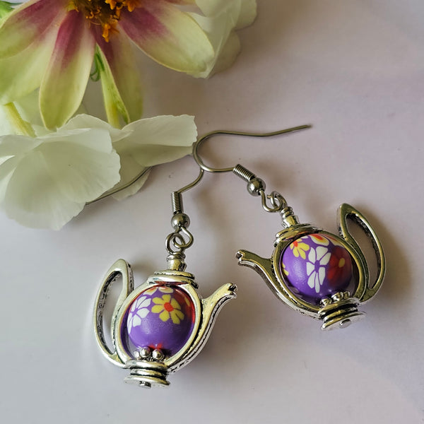 Teapot/Kettle Earring Fancy